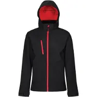 Regatta - Veste Softshell membrane triple épaisseur pour homme RG5717 (2XL) (Noir/Rouge)