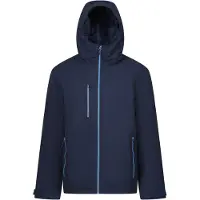 Regatta Veste de régate "Navigate" pour hommes, imperméable, modèle FK3254 (taille L), couleur bleu marine/bleu gris