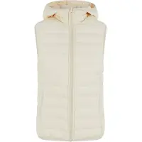 Urban Classics - Gilet matelassé pour femmes TN664 (M) (couleur sable clair)
