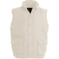 B&C - Gilet « Explorer » pour hommes/femmes Unie LT1493 (XL) (Beige)