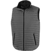 Result Genuine Recycled - Gilet pour homme FK2692 (M) (gris/noir)