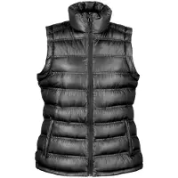 Result Gilet matelassé pour femmes Ice Bird / Gilet FK652 (XS) (noir)