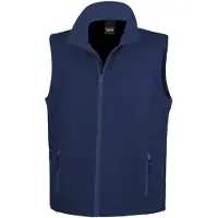 Result Gilet imprimable Core pour hommes FK3053 (XXL) (bleu marine)