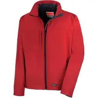 Result Veste softshell pour homme / veste multifonctionnelle, 3 couches, imperméable, respirante FK571 (M) (rouge)