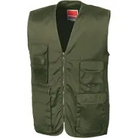 Result Gilet pour homme Safari FK1006 (S) (tressé)
