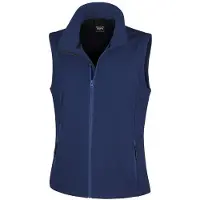 Result Gilet imprimable Core pour femmes FK3276 (40 DE) (bleu marine)