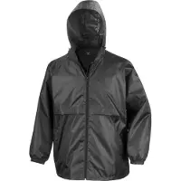 Result Veste coupe-vent pour homme Core, déperlante FK596 (M) (noir)