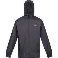 Regatta Hommes Veste de pluie Pack It III imperméable RG3512 (L) (Gris moyen)