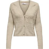 ONLY Cardigan 'ONLKatia' cappuccino