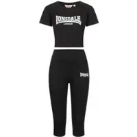 Lonsdale Survêtement de - IXWORTH - XS - XL - pour Femme - noir - Taille XL