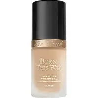 Too Faced Born This Way Flawless Coverage Natural Finish Foundation fond de teint couvrant pour un look naturel teinte Nude 30 ml