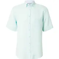 Fynch&Hatton 15046001 Premium Linen Short Sleeve Shirt Vert S Homme