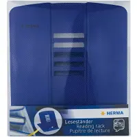 Herma Support de lecture, Support pour smartphone, Bleu