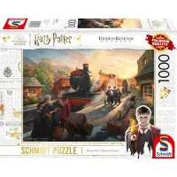Schmidt Jeux Wizarding World, Harry Potter Poudlard Express, puzzle Thomas Kinkade 1 000 pièces 58428