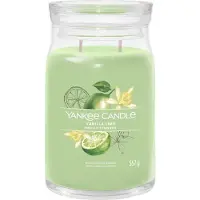 Yankee candle Bougie Vanille Citron Vert Signature (vanille au citron vert) - 567,0 g