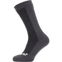 Sealskinz Starston, chaussettes, noir/gris