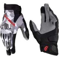 Leatt ADV HydraDri 7.5 Court Acier Gris Clair Gants Imperméables Taille M