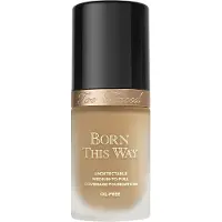 Too Faced Born This Way Flawless Coverage Natural Finish Foundation fond de teint couvrant pour un look naturel teinte Light Beige 30 ml