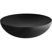 Alessi Plat et Saladier Alessi Double Black 32 cm