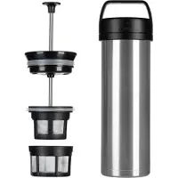 Espro Ultra Light Coffee Press brossé/métallique 450 ml