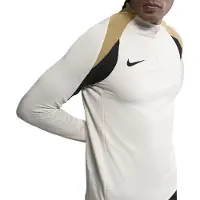 Nike T-Shirt fonctionnel 'Strike Drill' camel / noir / blanc cassé