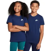 Nike T-Shirt 'FUTURA' bleu marine / blanc
