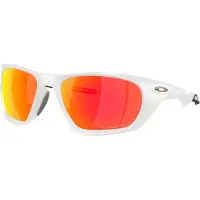 Oakley - Lunettes de soleil polarisantes - Lateralis Matte Vapor Prizm Ruby Polarized - Blanc