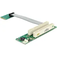 DeLOCK Carte d'extension - 2x slot PCI 32 bits - Câble flexible