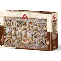 Art puzzle Puzzle Plafond de la chapelle Sixtine 3000 pièces