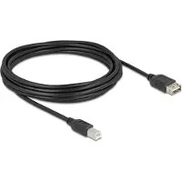 DeLOCK USB 2.0 Kabel USB Typ-B St zu USB Typ-A Buchse 5 m