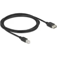 DeLOCK USB 2.0 Kabel USB Typ-B St zu USB Typ-A Bu 2 m
