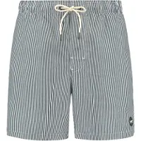 Shiwi Shorts de bain 'Mike' vert foncé / blanc