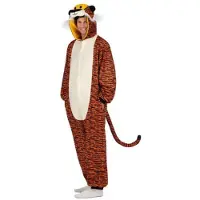MOM Déguisement Tigre Big Kigurumi Avec Capuche Et Queue