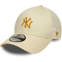 New Era Mlb New York Yankees Homefield 9forty Trucker Cap Beige