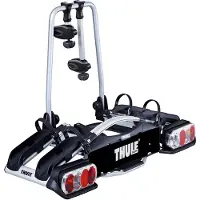 Thule Euroway G2 13 Pins Bike Rack For 2 Bikes Argenté 2 Bikes