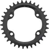 Shimano Mt610 Chainring Gris 34t
