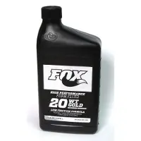 FOX Racing 20wt Gold 946ml Suspension Oil Noir
