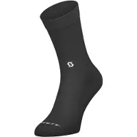 SCOTT Performance No Shortcuts Crew Socks Black/White 42-44 Chaussettes de cyclisme