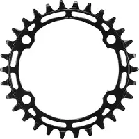 Shimano Deore M6100 Fc-mt510 Chainring Noir 30t