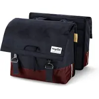 URBAN PROOF Sac double recyclé 40 litres - Bourgogne/gris