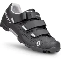 SCOTT - Chaussures de VTT - Shoe W's Mtb Comp Rs Black/Silver pour Femme - Taille 37 - Noir