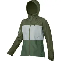 Endura Veste SingleTrack II E9177 - femmes, à capuche, verte - Taille M