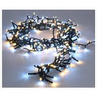 EDM Guirlande serpentine 700 Leds 17m lumière chaude et froide