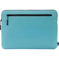 Incase Etui compact en nylon avec étiquette zippée pour MacBook Pro (14" 2023 - 2021) - Blue Lagoon (14", Apple), Sac pour notebook, Bleu