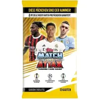Topps Match Attax - UEFA Champions League - Saison 2024/25 - 1 Boosterpack - 12 cartes