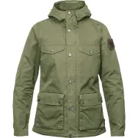 Fjall Raven - Blouson déperlant en G-1000 Eco - Greenland Jacket W Green pour Femme en Coton - Taille M - Vert