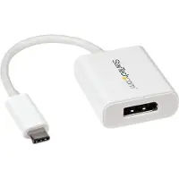 StarTech.com .com Adaptateur vidéo USB-C vers DisplayPort - M/F - 4K 60 Hz - Blanc