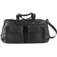 Harold's Cuir sac de voyage Ivy Lane Travelbag Black noir
