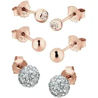Elli Boucles d'oreilles or rose