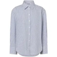 Tom Tailor DENIM Chemisier bleu clair / blanc